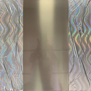 ciclo Ololux, cm 50x50, resine e acciaio , su tavola, 2019