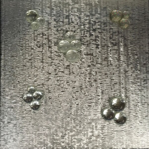 ciclo Ololux, cm 60x60, resine su tavola, 2018