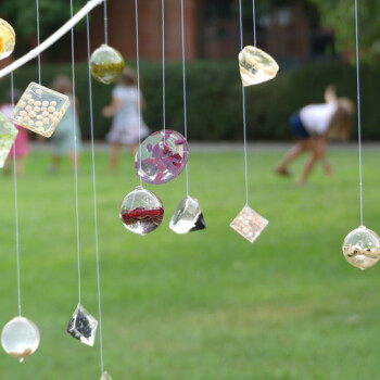 particolare Albero dei Legumi - sculture in resina giuseppe portella