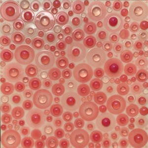 ciclo i festosi - cm 80x80 - resine su tavola - 2021